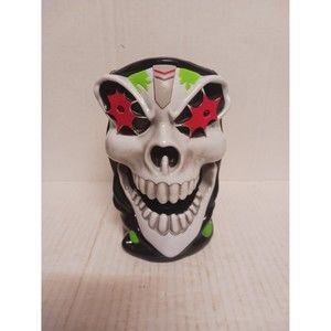 Monster Jam Grave Digger Truck Red Eye Light Up Skull Cup Mug